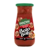 Bocal de sauce Panzani Bolo Balls, avec boulettes de viande, tomates et basilic.