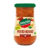 Bocal de Pesto Rosso Panzani, produit en Italie, pour une saveur intense et ensoleillée.