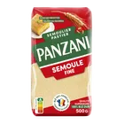 Paquet de Semoule Fine Panzani, blé dur 100% français, idéale pour recettes salées ou sucrées.