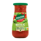 Bocal de sauce Panzani Basilic, aux tomates de saison et 100% ingrédients naturels, pour une saveur fraîche.
