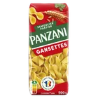 Paquet de Gansettes Panzani Classiques, pâtes courtes idéales pour soupes et plats en sauce.