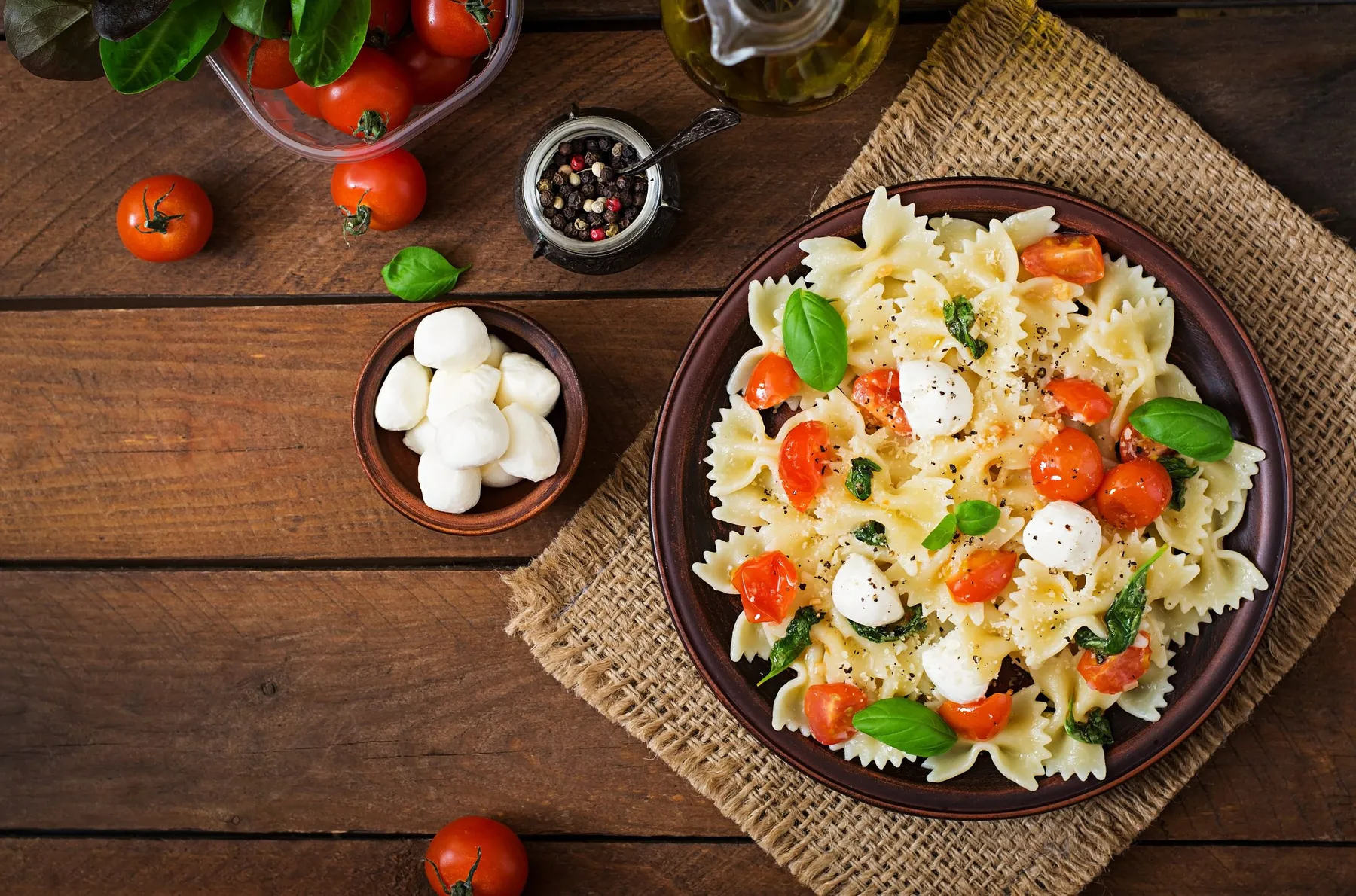 Notre recette de salade de pâtes à l'italienne totalement Mamma Mia !