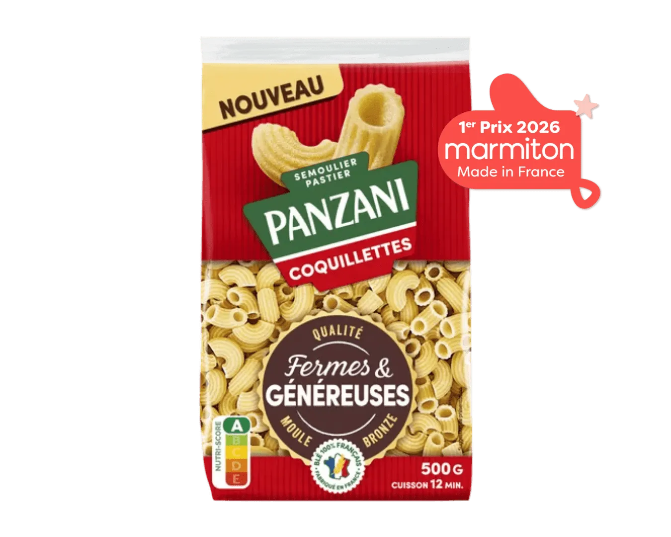 coquillette fermes généreuses prix marmiton