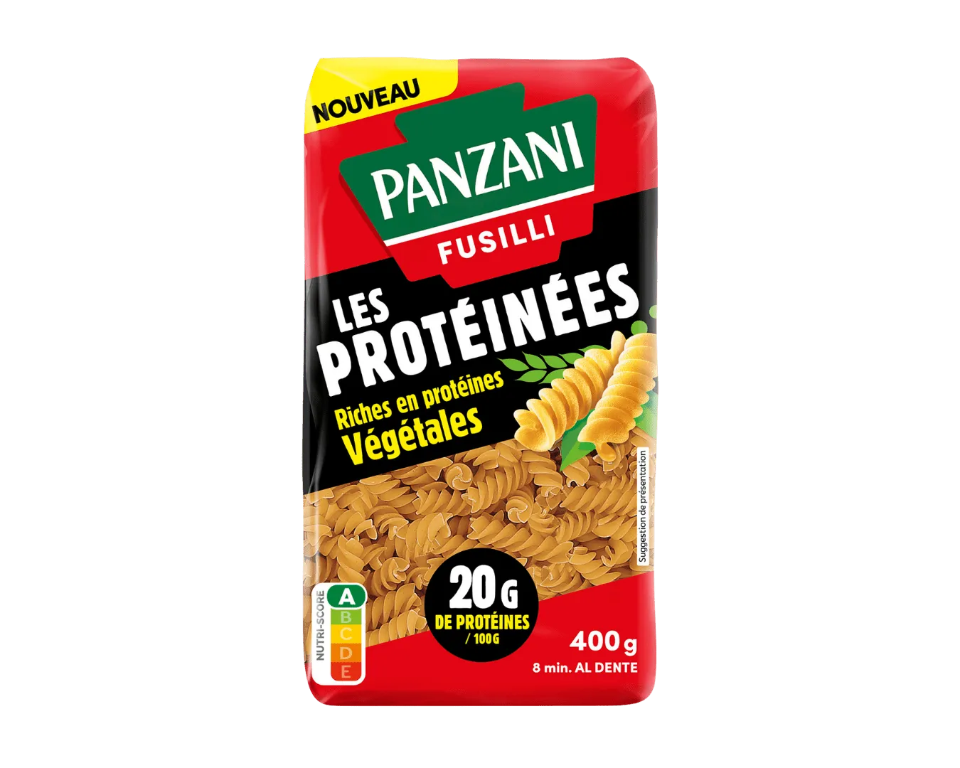 panzani proteinee fusilli