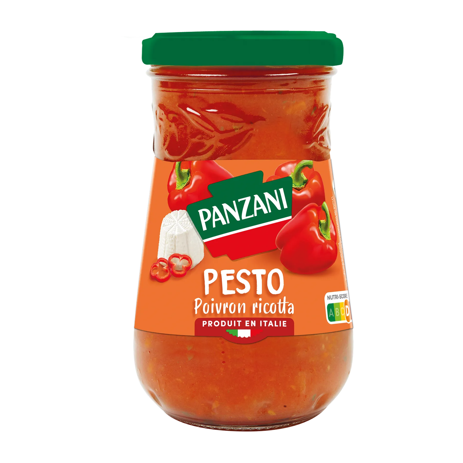 Pesto Poivron Ricotta