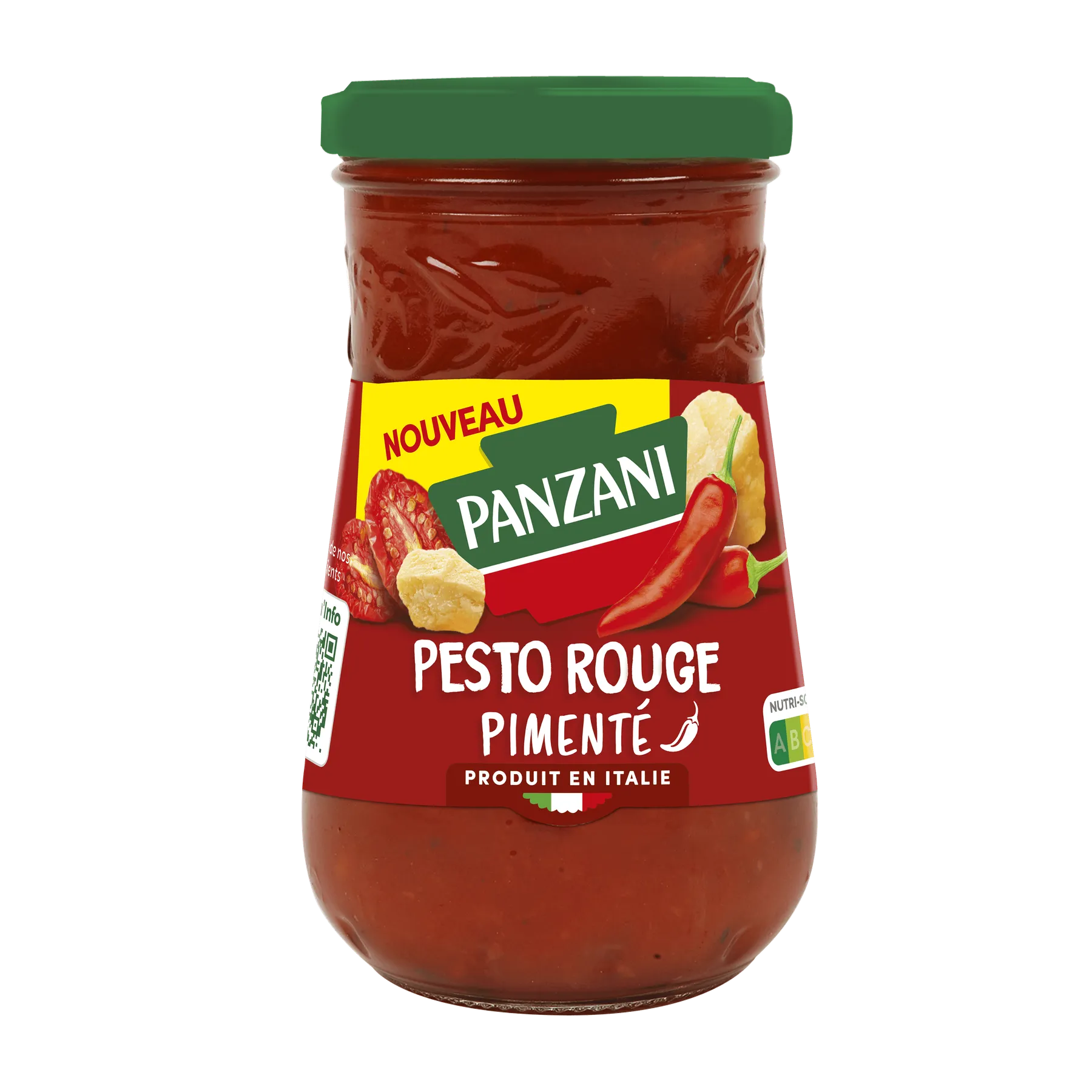 Pesto rouge pimenté