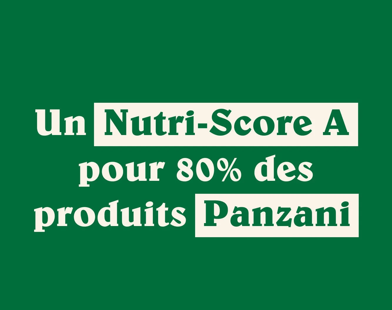 nutriscore produit panzani