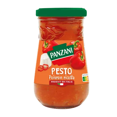 Pesto Poivron Ricotta
