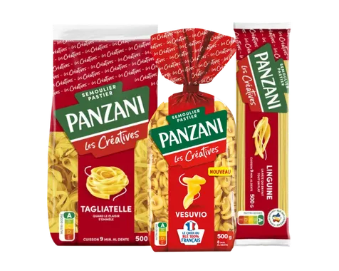 Les pâtes Créatives Panzani