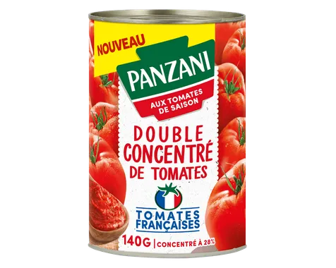 Double concentré de tomates françaises