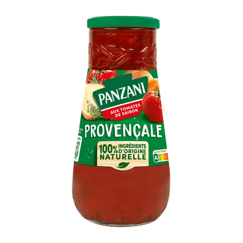 Sauce Provençale Panzani à base de tomates et d’herbes aromatiques