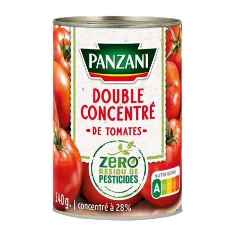 double concentré zéro residu de pesticides