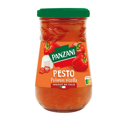 Pesto Poivron Ricotta