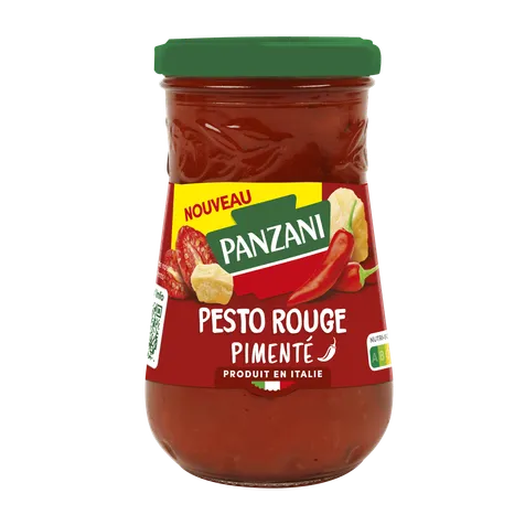Pesto rouge pimenté