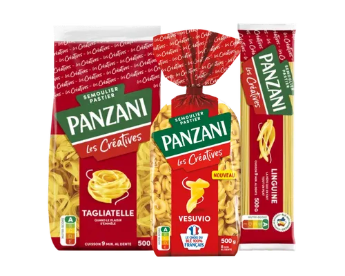 Les pâtes Créatives Panzani