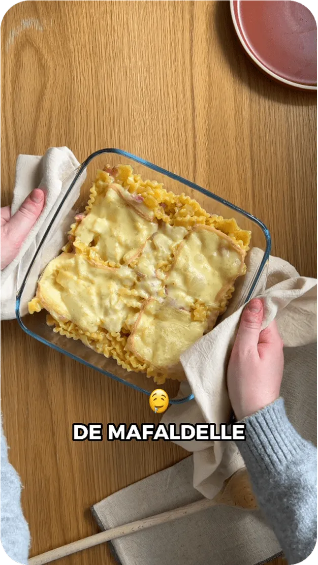 gratin_de_mafaldelle_raclette_recette_video_tiktok