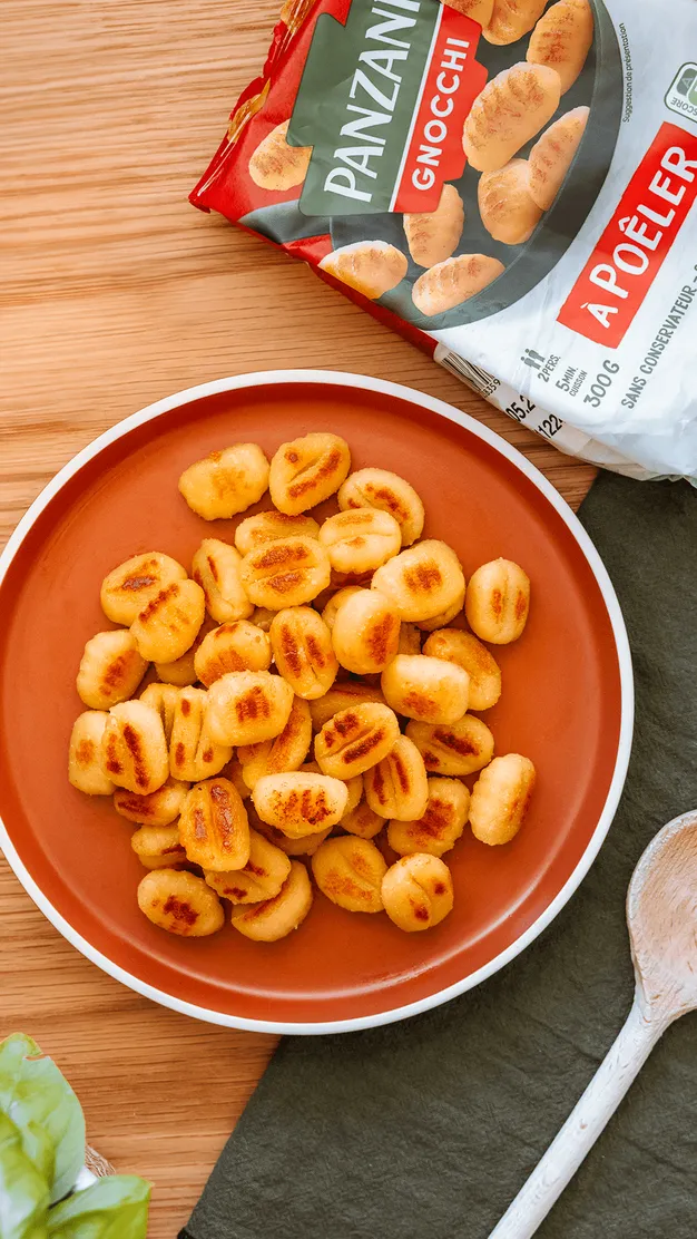 Gnocchi à poêler Nature - Pâtes fraîches - Panzani