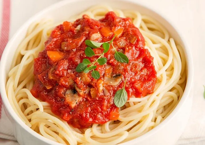 Plat cuisiné spaghetti bolognaise PANZANI